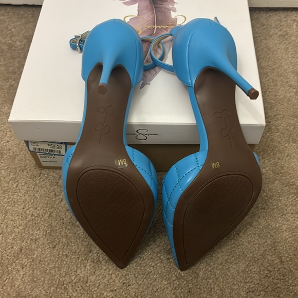 Never worn Jessica Simpson/ Size 8/ Blue pumps - Picture 3 of 4